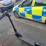 E-scooters have been seized in Stourport