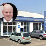 A post claimed that the Little Britain star was set to be visiting at Kwik Fit - but it was a prank