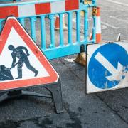 The roadworks have been causing delays for drivers