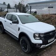 The new Ford truck acquired by Kidderminster Town Council