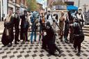 Star Wars characters from  Kopykatz Cosplay were in town