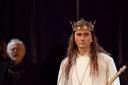 HAIR TO THE THRONE: David Tennant plays Richard II at Stratford-upon-Avon.