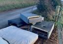 Mattresses and beds found dumped in Wolverley