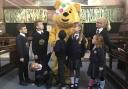 Wilden All Saints pupils enjoy a surprise visit from Pudsey Bear
