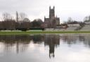 The outfield at Worcestershire County Cricket Club’s New Road