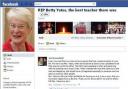 Shared memories: Mourners have been leaving their tributes for Betty Yates on Facebook.