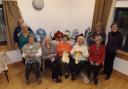 NIMBLE FINGERS: Members of the Rock Knit & Knatter group, who helped raise £800 for the Scanner Appeal.