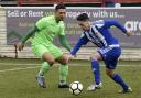 New Stourport Swifts assistant Mark Danks, right, in action for Worcester City. Picture by David Griffiths