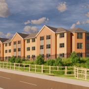Artist's impression of the new Foley House care home