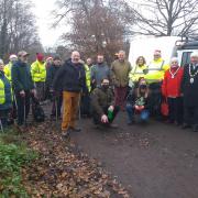 A celebration of the clean-up at Hartlebury Common