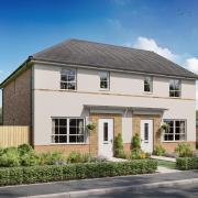 A CGI render of the Ellerton style home that will be available at Folliott's Manor