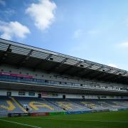 A general view of Sixways Stadium before the game - Mandatory by-line: Andy Watts/JMP - 18/09/2021 - RUGBY - Sixways Stadium - Worcester, England - Worcester Warriors v London Irish - Gallagher Premiership Rugby