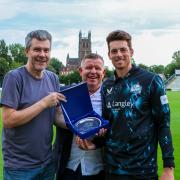 Report: Mitchell Santner was awarded the player of the match award following the seven wicket win over Lancashire Lightning