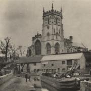 1.	Mill Street Wharf with St Mary’s Church in the background, 1900