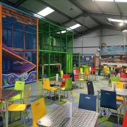The new soft play opened last month and is suitable for children up to 12 years old