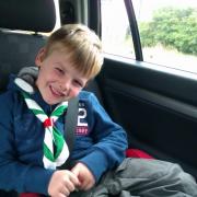 Beaver Scout James age 6