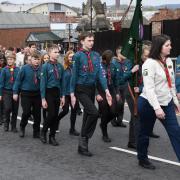 The St George's Day parade last year