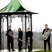Top brass: The Fine Arts Brass will serve up a royal treat in Great Witley.