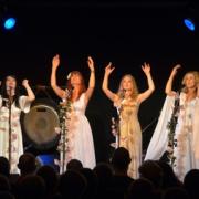 Mediaeval Baebes perform at Bewdley Festival. Photo: COLIN HILL.