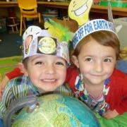 Making a difference: Harvey Jordan and Ava Gore, both 3.