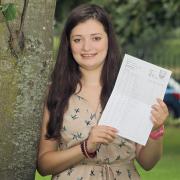 Amazing journey: Lucy Fellows’ hard work has paid off after achieving top-grade 12 GCSEs. Picture: JONATHAN HIPKISS. 351310J.