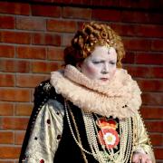 Lesley Smith as Elizabeth I. Photo: COLIN HILL.