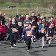 READY, SET: Runners start the three and six-mile Sport Relief Mile runs in Stourport. Picture: Andrew Priest.