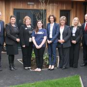 MAKE A WILL: Wyre Forest solicitors join forces with Kemp Hospice fundraiser Alice McMahon, centre.