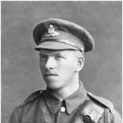 WAR HERO: The story of Gunner John Rogers, known to his family as Jack, who died at the Battle of Passchendaele, will feature in the performances.