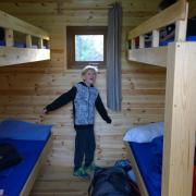 Inside one of the cabins