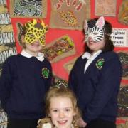 Some of our Year 4 class singing their favourite song  Africa.'