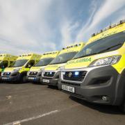 Picture from West Midlands Ambulance Service