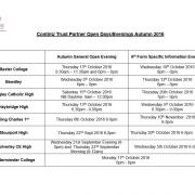 ContinU Partners Open Evenings for Post 16 Students