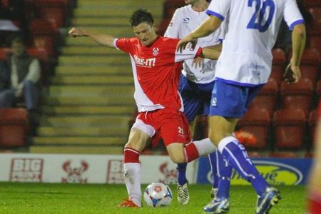 JOE Lolley came in for praise from Harriers’ management and players for his stunning goal in Tuesday night’s well-deserved 2-0 win over FC Halifax Town at Aggborough.