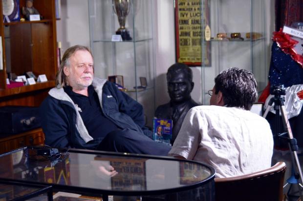 Kidderminster Shuttle: Rick Wakeman in conversation with Martyn Smith at the Grand Order of Water Rats museum &#40;Picture by Liam White)