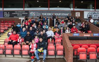 Fans at the Easter Aggborough Experience