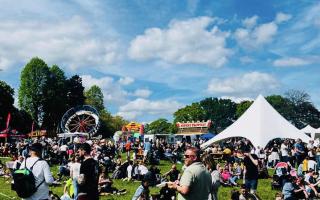 Thousands came to the event over the Bank Holiday weekend