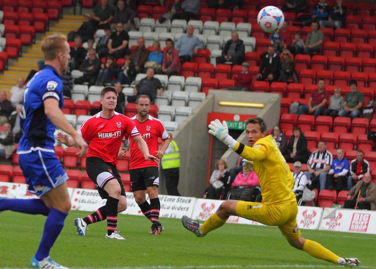 Harriers 0, Grimsby 1