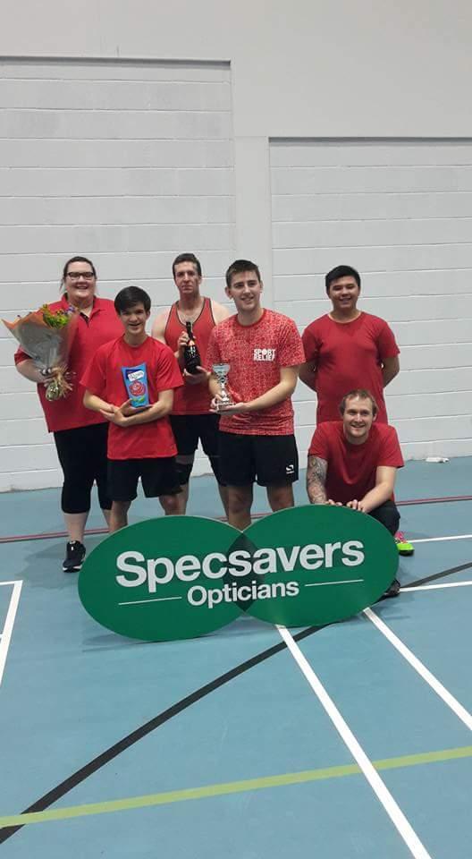 Bewdley Virtue Dodgeball Club entered three teams into the Specsavers' Hereford Sport Relief Tournament