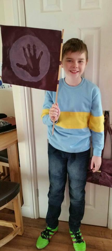 Leighton Cox, 10, from Franche Primary School as Horrid Henry