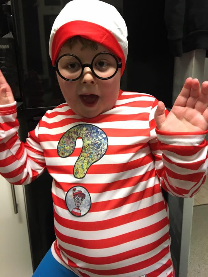 Henley Knott, 8, from Franche Primary School as Where’s Wally