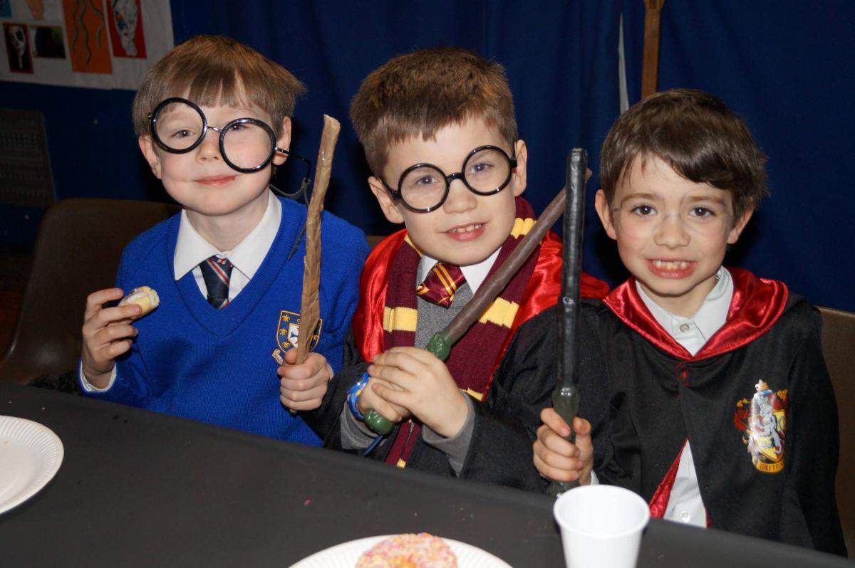 Holy Trinity School pupils celebrated World Book Day with a Harry Potter theme