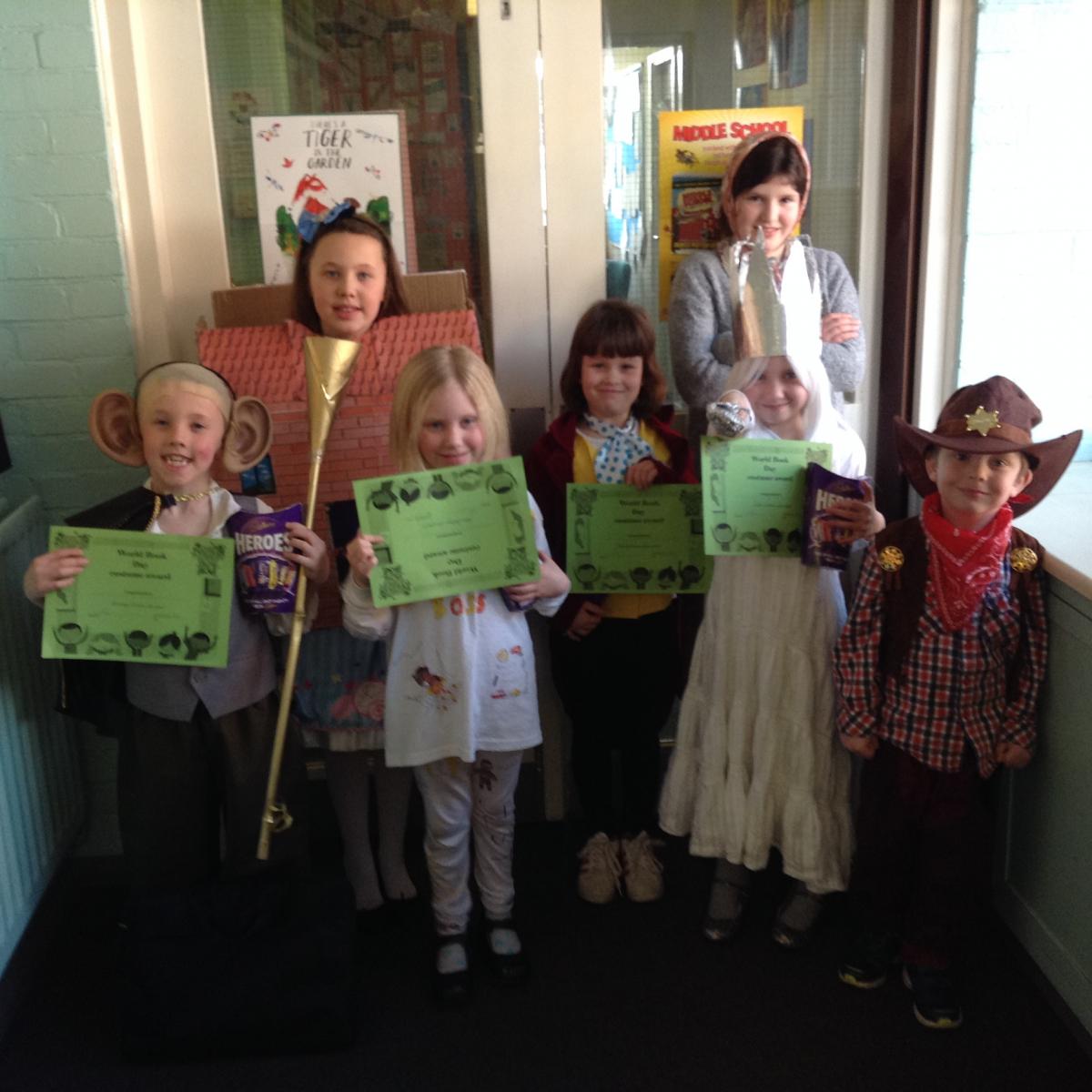 Pupils from Wolverley Sebright Primary School