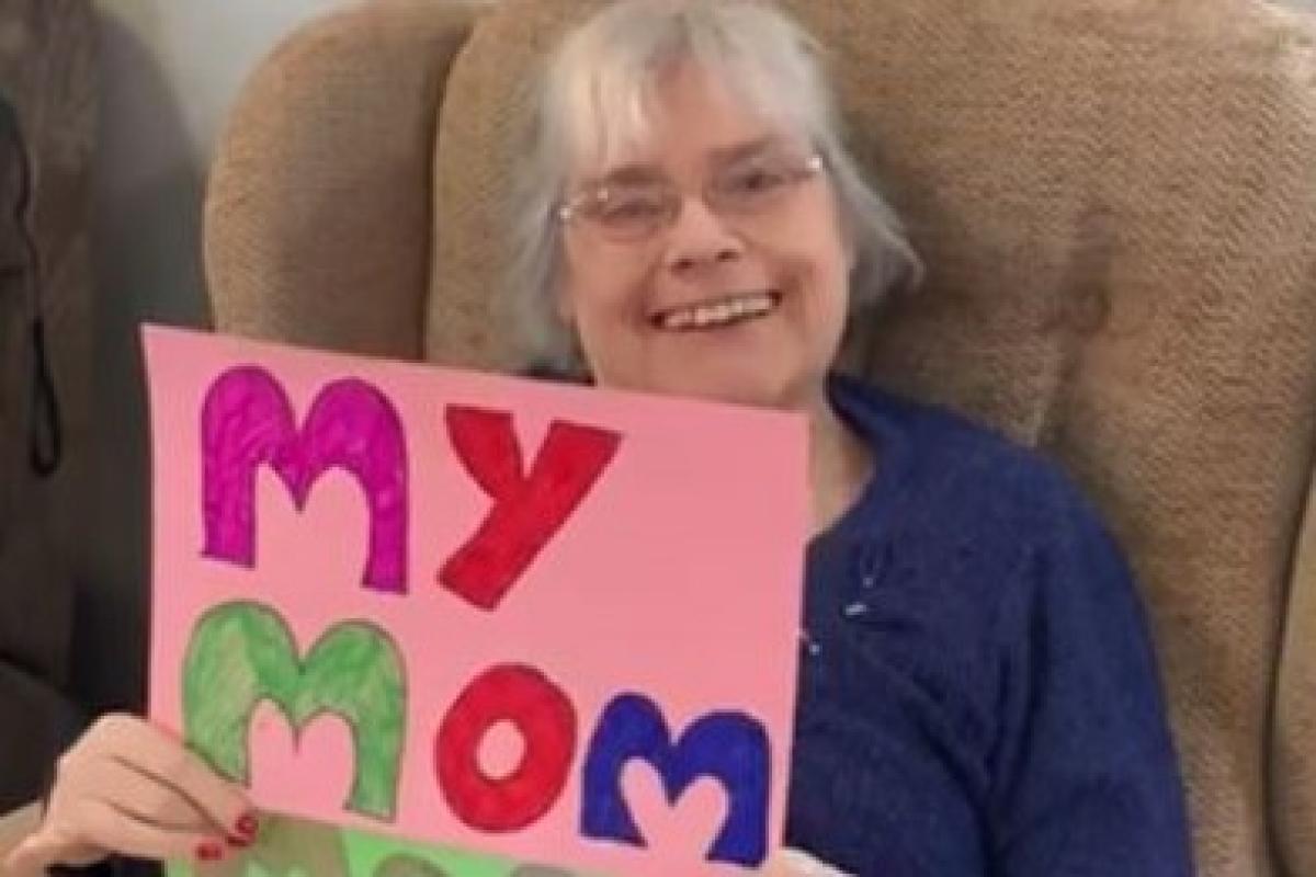 Residents at Three Roses home in Clent have created a video to show loved ones they are missed
