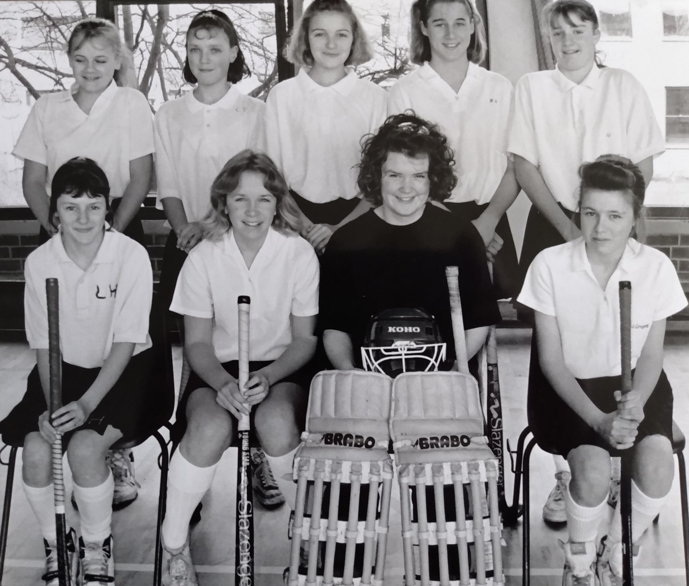 Nunnerys Under-13s hockey champions in March 1991