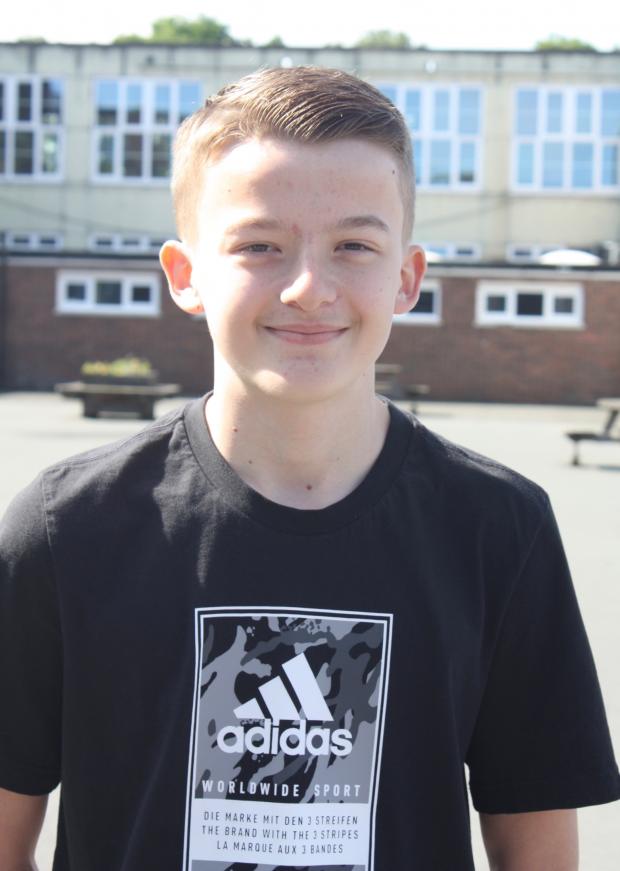Kidderminster Shuttle: Stourport student Daniel Pulley, whose results included five 9’s