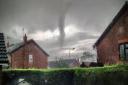 A tornado has been spotted in Worcestershire on September 8.