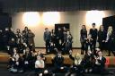 Stourport High students in rehearsal for The Addams Family