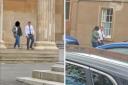 COURT: Scott Bellamy leaving Worcester Crown Court
