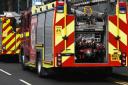 Fire crews tackle takeaway kitchen fire (stock photo)